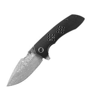 Kansept Entity Framelock Damascus