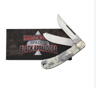 Additional photo of Rough Rider Black Apaloosa Upswept Bullet