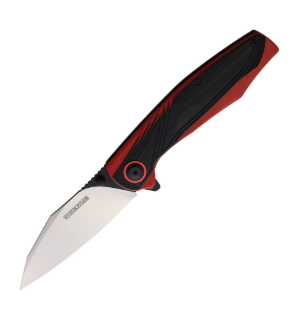 Rough Rider Linerlock A/O Black/Red