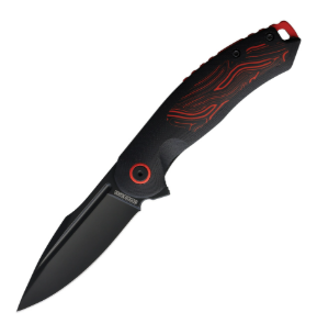 Rough Rider Linerlock Black and Red