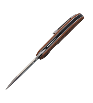 Additional photo of Rough Rider Linerlock Brown Linen Micarta