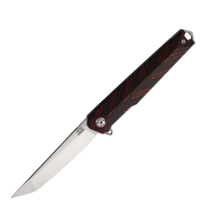 Rough Rider Linerlock Tanto Black/Red