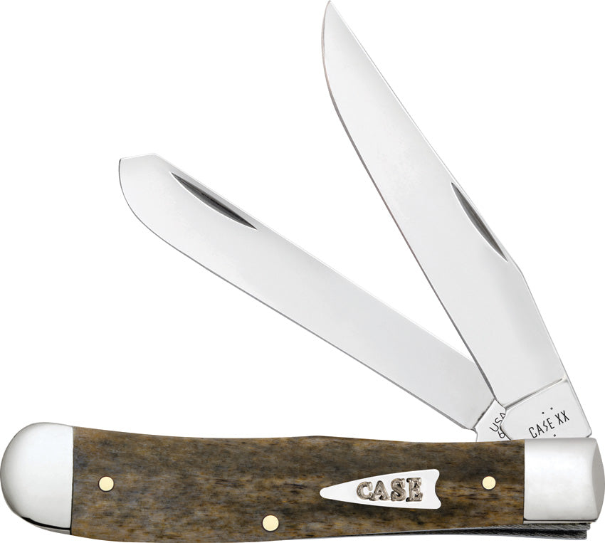 Case Trapper Olive Green Bone