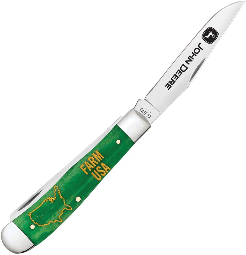 Case Cutlery John Deere Trapper Folding Knife CA15794