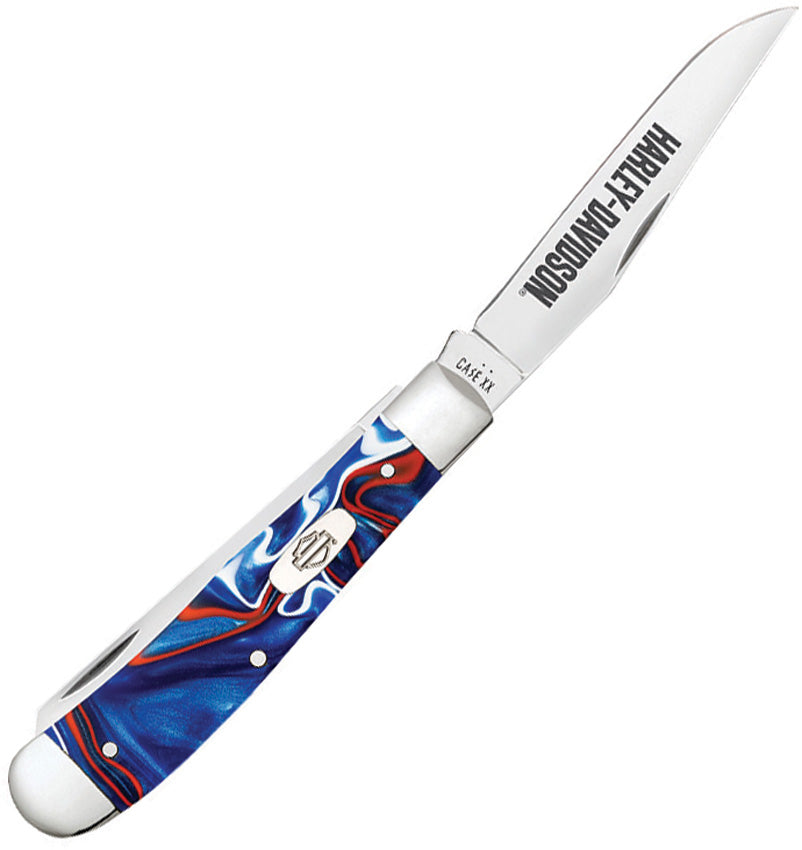 Case Harley-Davidson Trapper Patriotic Kirinite