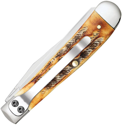 Case Cutlery Trapper 6.5 Bonestag Folding Knife CA65345