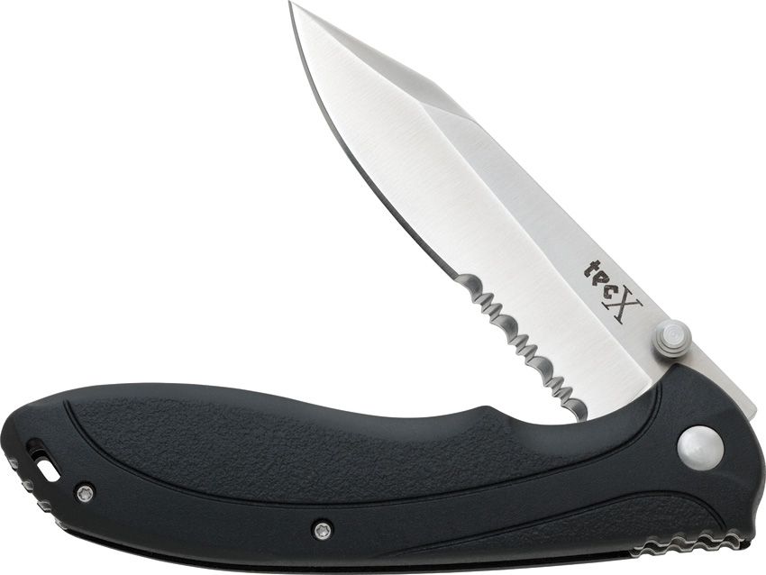 Case Cutlery TecX X-Pro Linerlock Folding Knife Black ABS CA75673
