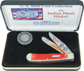 Case Indian Head Nickel Trapper Set