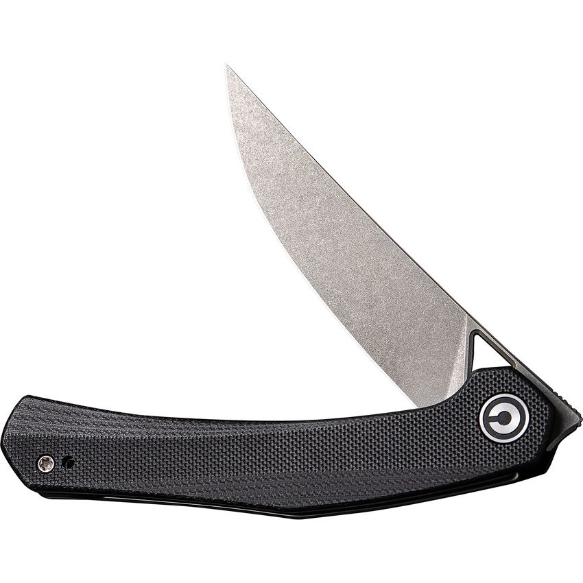 Civivi Lazar Linerlock Folding Knife Black G10 CIVC200131
