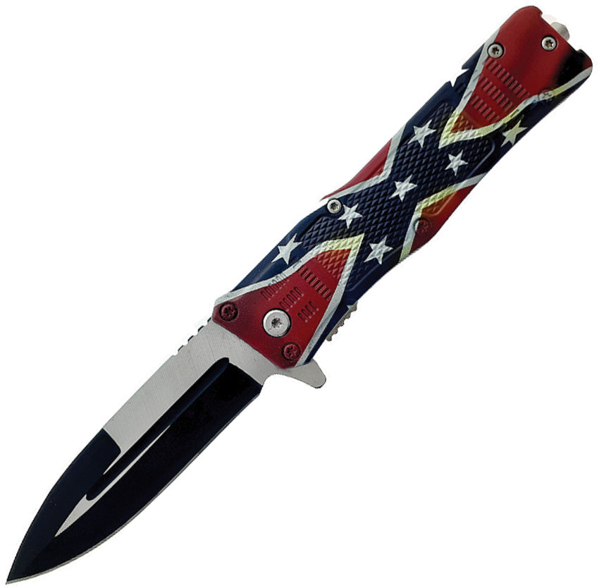 Linerlock A/O Confederate Flag