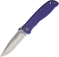 Hard Hat Lockback Purple Aluminum