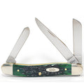 Case Kentucky Bluegrass bone peach seed jig medium Stockman