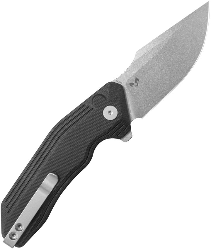 Kubey Basilisk Button Lock Black G10