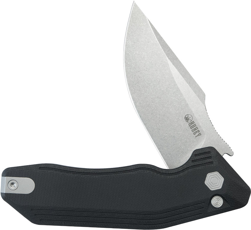 Kubey Basilisk Button Lock Black G10
