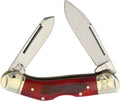 Rough Rider Lockback Black Cherry Bone Folding Knife RR1661