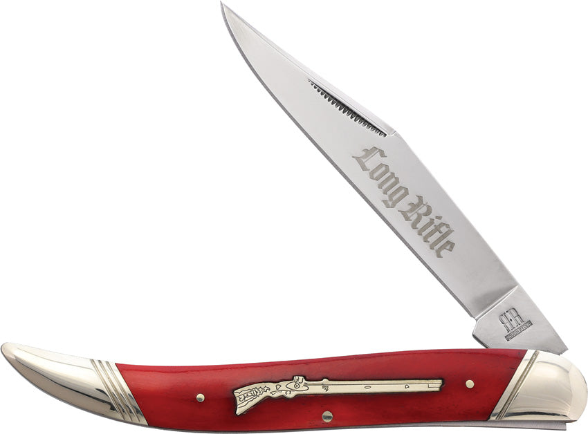 Rough Rider Long Rifle Large Toothpick Red Bone
