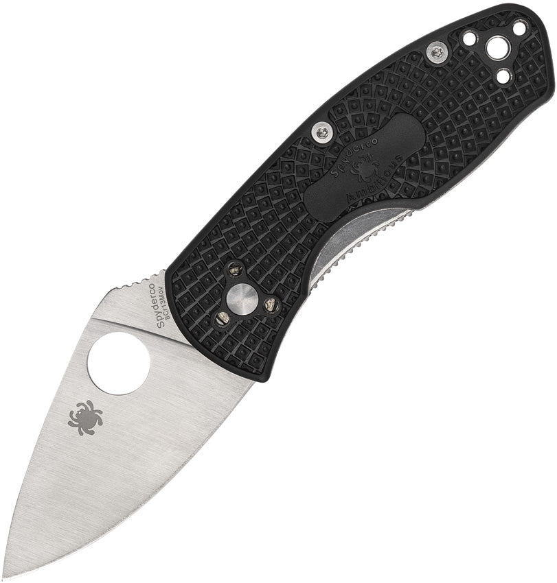 Spyderco Ambitious Light Linerlock Black FRN