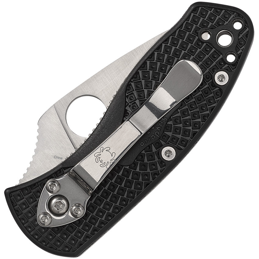 Spyderco Ambitious Light Linerlock Black FRN