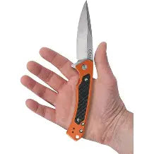 Case Cutlery Anodized Aluminum Marilla With G-10 Grip, Orange